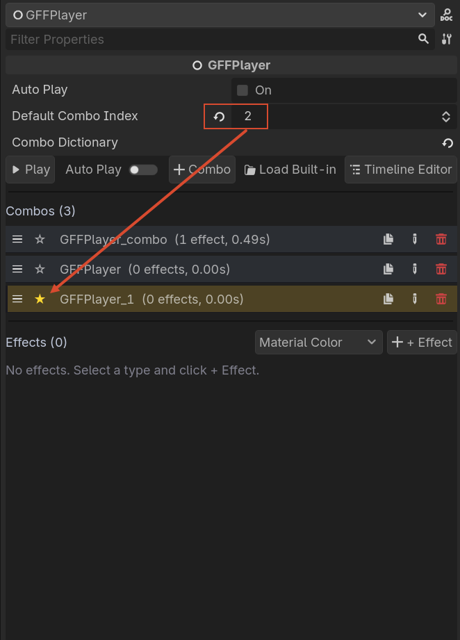 Default Combo